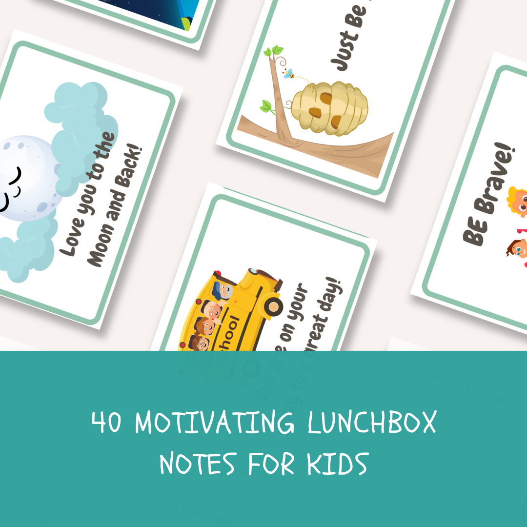 Lunchbox Notes for Kids - PDF